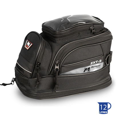 MOTODRY  ECO-SERIES TANK-BAG BLK 'ZXT-3' 12L MINI