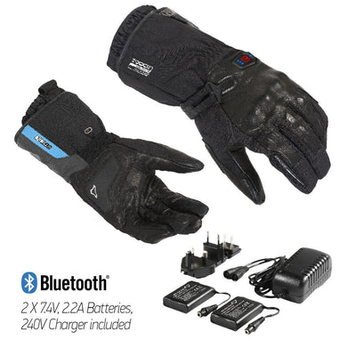 Macna E-Heated Progress 1.0 RTX Gloves Battery Kit Black