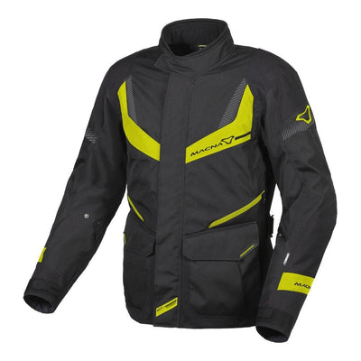 Macna Rancher Jacket Black/Fluro/Yellow