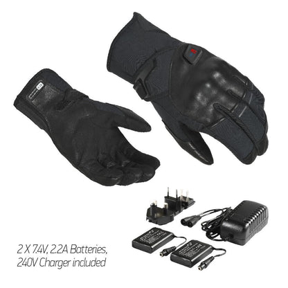 Macna E-Heated Era RTX Gloves Battery Kit Black