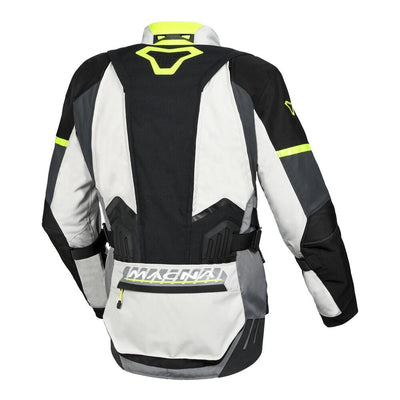 Macna Jacket Domane Light Grey/Fluro