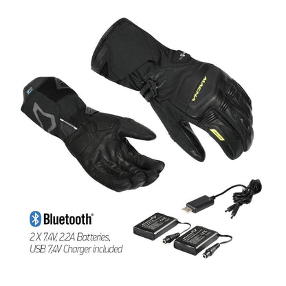 Macna E-Heated Azra RTX Gloves Battery Kit Black