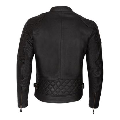 Merlin Chester Café D3O® Leather Jacket Black