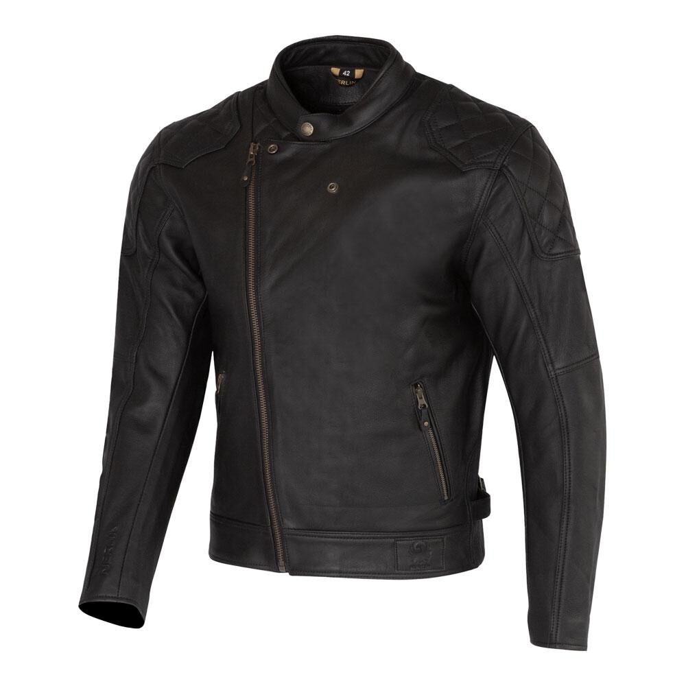 Merlin Chester Café D3O® Leather Jacket Black