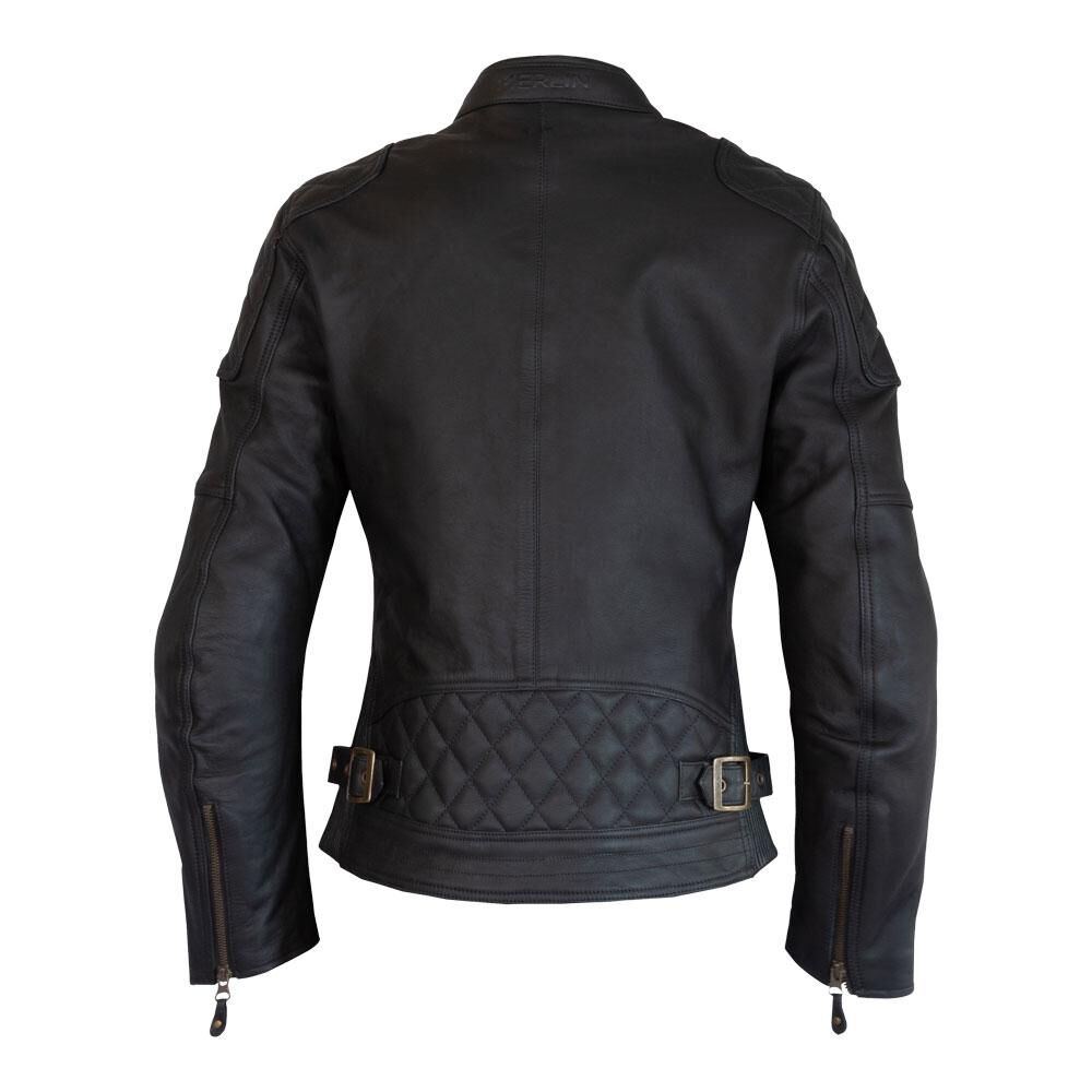Merlin Bristol Café D3O® Ladies Leather Jacket Black