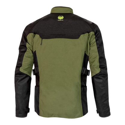 Merlin Navar Laminated D3O® Jacket Black/Dark Green