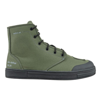 Merlin Knots D3O® Canvas Boots Olive