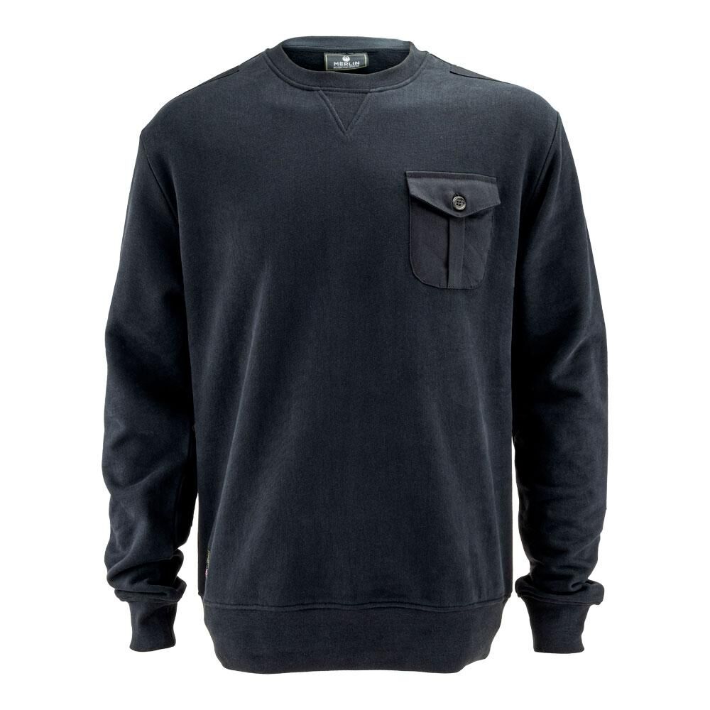 Merlin Hagley Sweatshirt Black