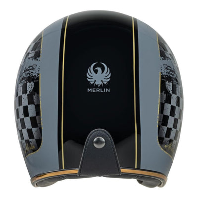 Merlin Blackbird Racer Helmet Black