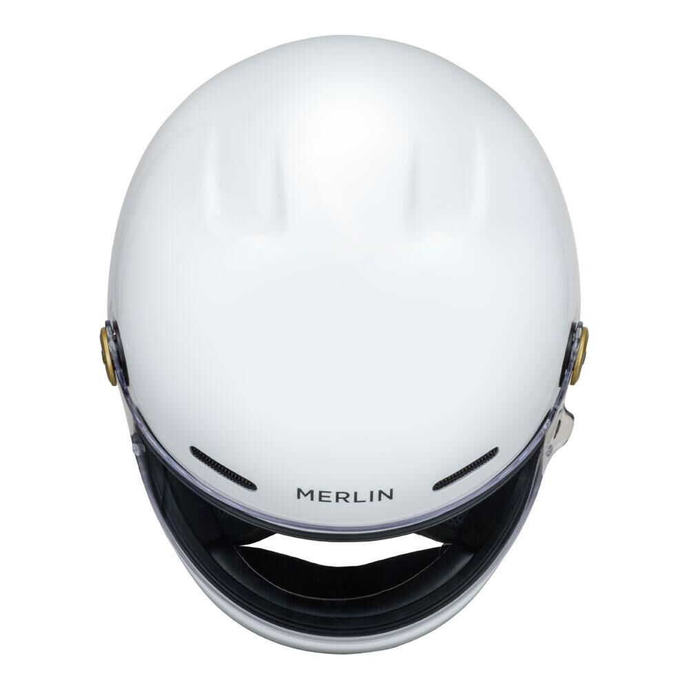 Merlin Revival Flash Helmet Optic White