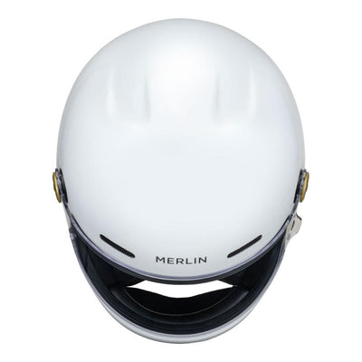 Merlin Revival Flash Helmet Optic White