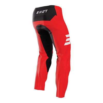Shot Raw Escape Pants Red