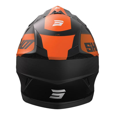 Shot Pulse Line Helmet Matt Orange