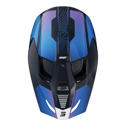 Shot Furious Kid Apex Helmet Blue Glossy
