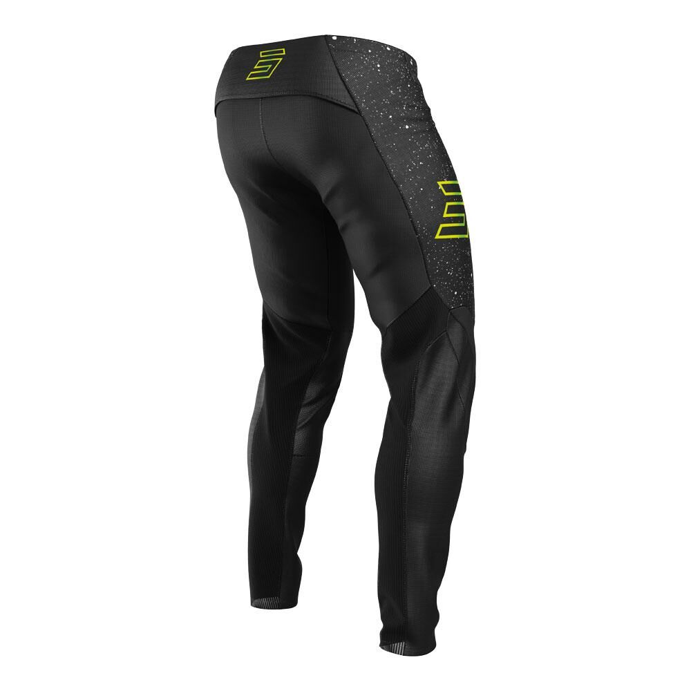 Shot Contact Art Pants Black