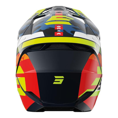 Shot Furious Flash Helmet Blue/Neon Yellow Glossy