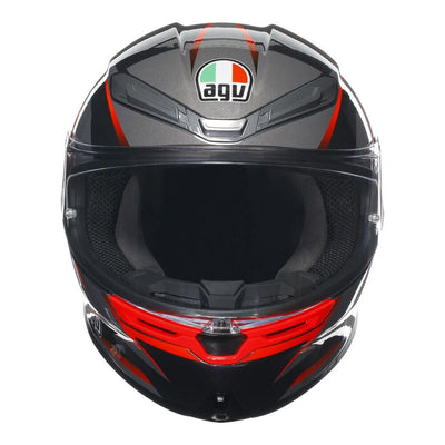 AGV K6 S - SLASHCUT BLACK/RED