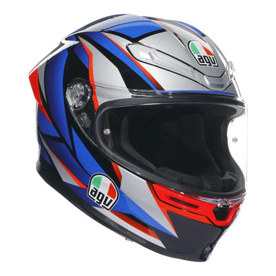 AGV K6 S - SLASHCUT BLUE/RED