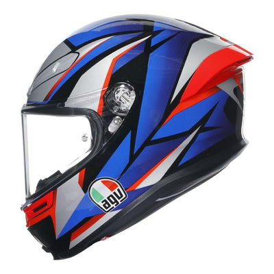 AGV K6 S - SLASHCUT BLUE/RED