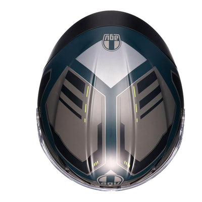 AGV K6 S - ENHANCE MATT GREY/YELLOW FLURO