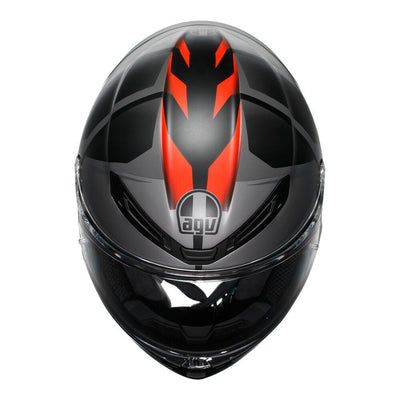 AGV K6 S - KARVE BLACK/GREY/RED