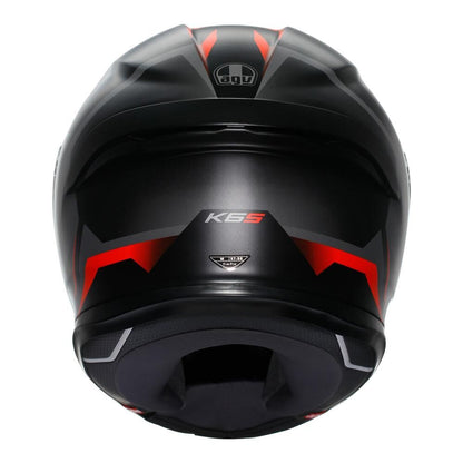 AGV K6 S - KARVE BLACK/GREY/RED