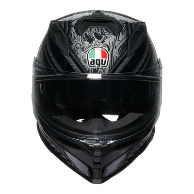 AGV K7 - DAMASCUS BLACK/SILVER
