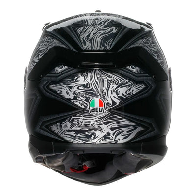 AGV K7 - DAMASCUS BLACK/SILVER
