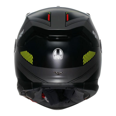 AGV K7 - KYBER MATT GREY/YELLOW FLUO
