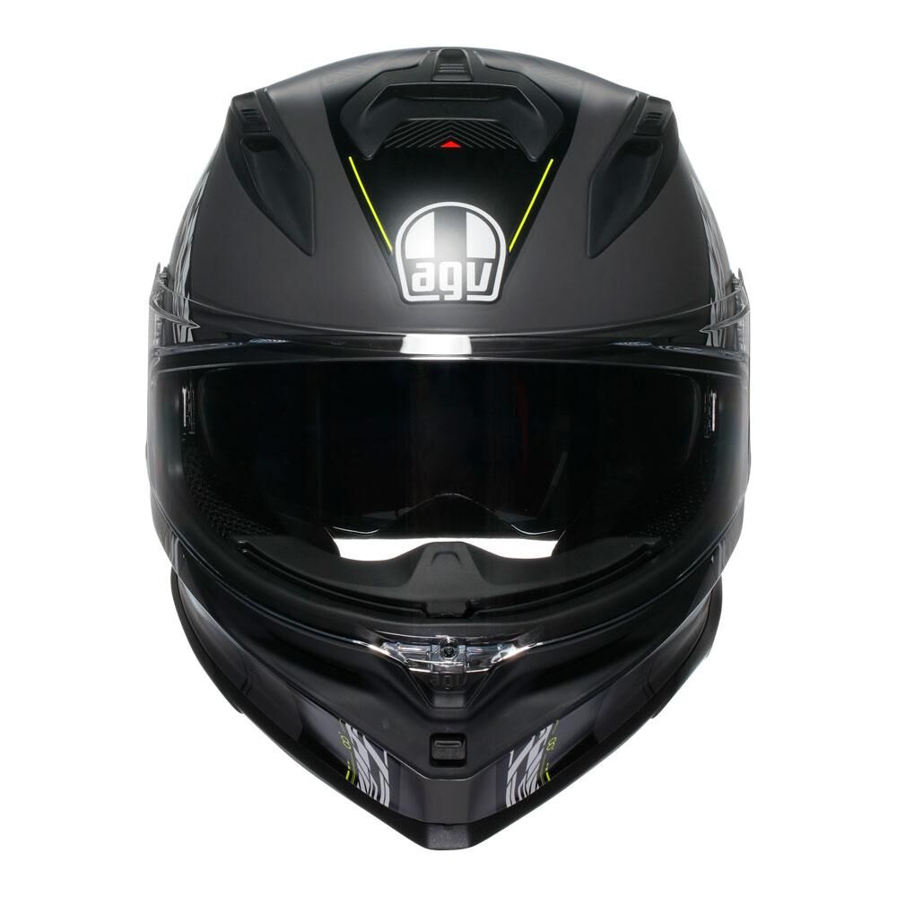 AGV K7 - KYBER MATT GREY/YELLOW FLUO