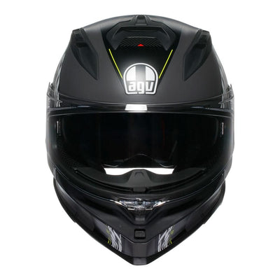 AGV K7 - KYBER MATT GREY/YELLOW FLUO