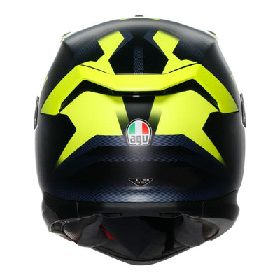 AGV K7 - GLIMPSE BLACK/YELLOW FLUO
