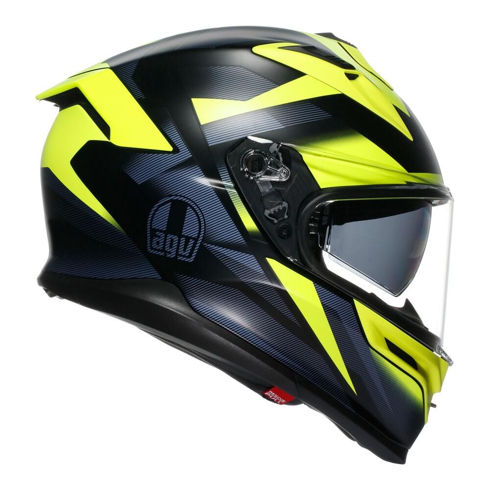 AGV K7 - GLIMPSE BLACK/YELLOW FLUO