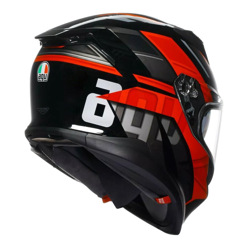AGV K7 - TAURAX BLACK/RED