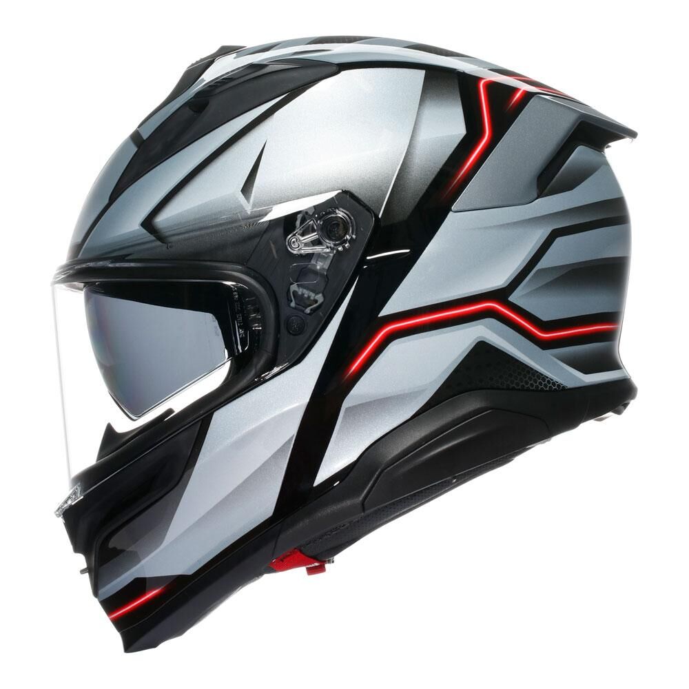 AGV K7 - JAEGER BLACK/SILVER