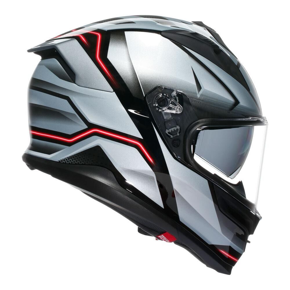 AGV K7 - JAEGER BLACK/SILVER