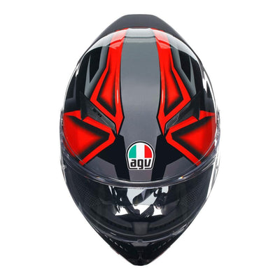 AGV K3 - COMPOUND BLACK/RED