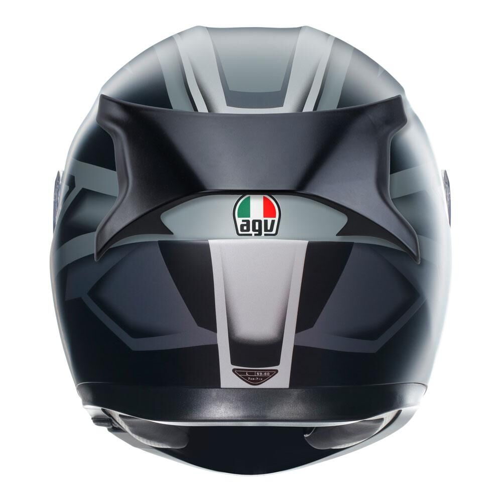 AGV K3 - COMPOUND MATT BLACK/GREY