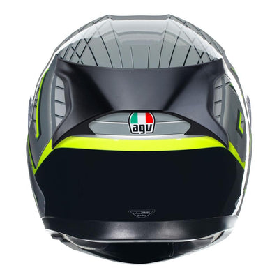 AGV K3 - FORTIFY GREY/BLACK/YELLOW FLUO