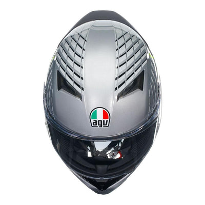 AGV K3 - FORTIFY GREY/BLACK/YELLOW FLUO