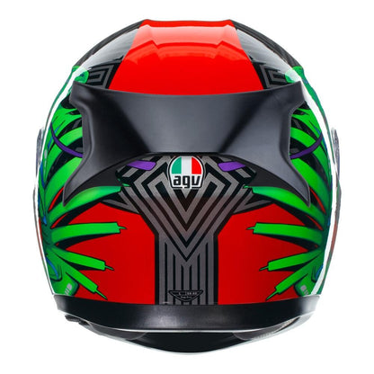 AGV K3 - KAMALEON BLACK/RED/GREEN