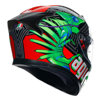 AGV K3 - KAMALEON BLACK/RED/GREEN