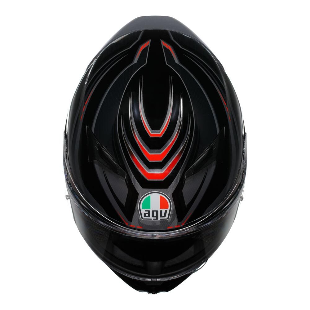 AGV K3 - SYTH BLACK/RED
