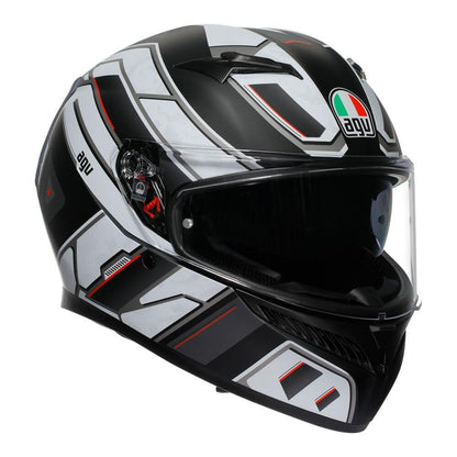 AGV K3 - RIVIA MATT BLACK/WHITE