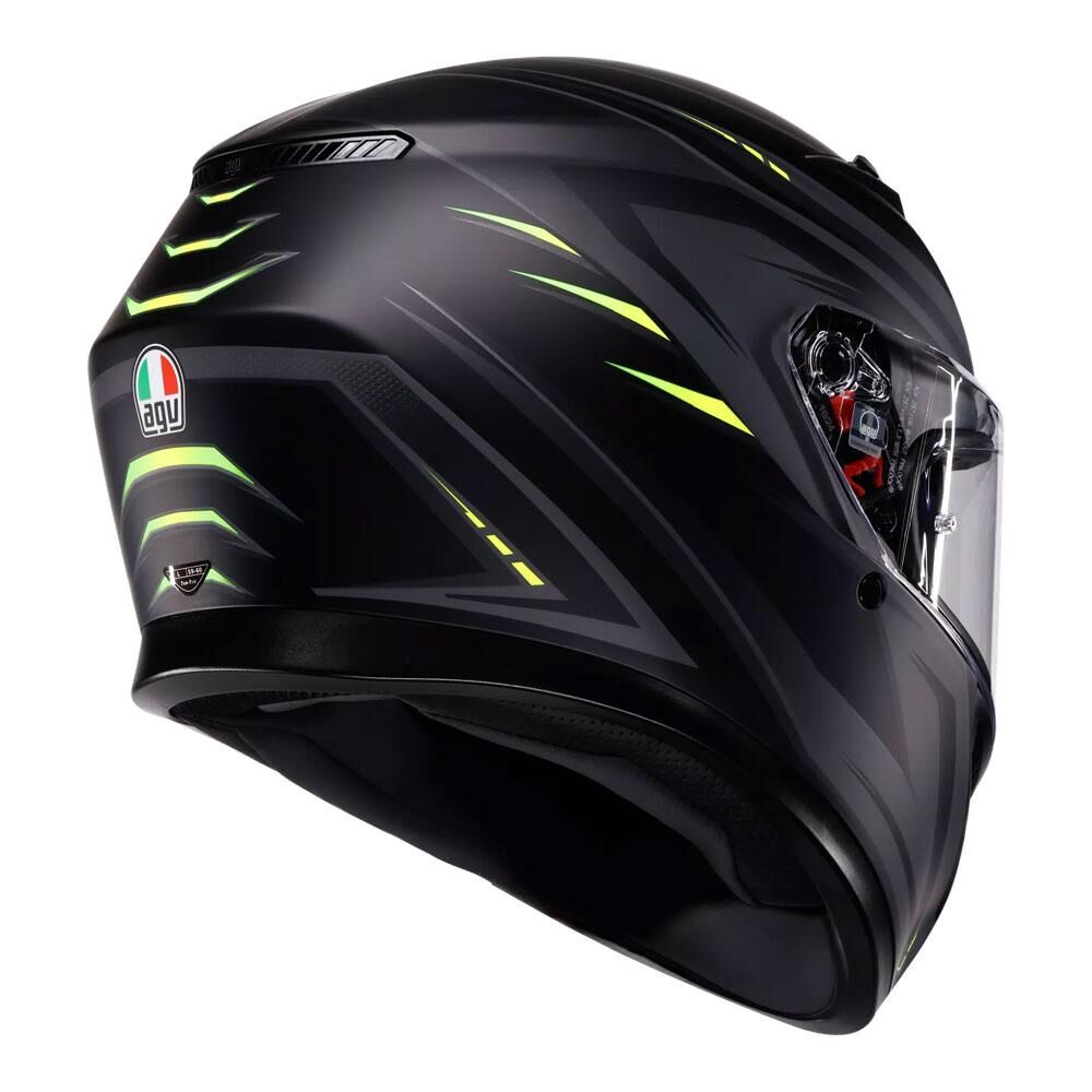 AGV K3 - SYTH MATT BLACK/YELLOW FLUO