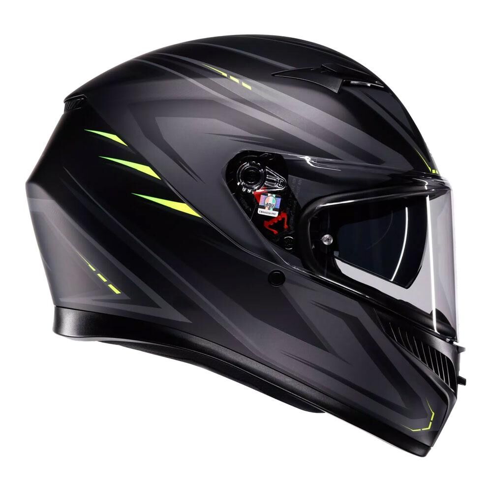 AGV K3 - SYTH MATT BLACK/YELLOW FLUO