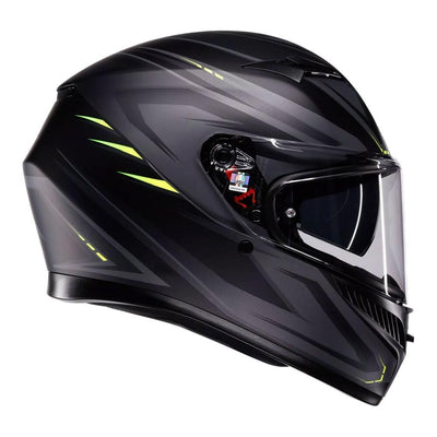 AGV K3 - SYTH MATT BLACK/YELLOW FLUO