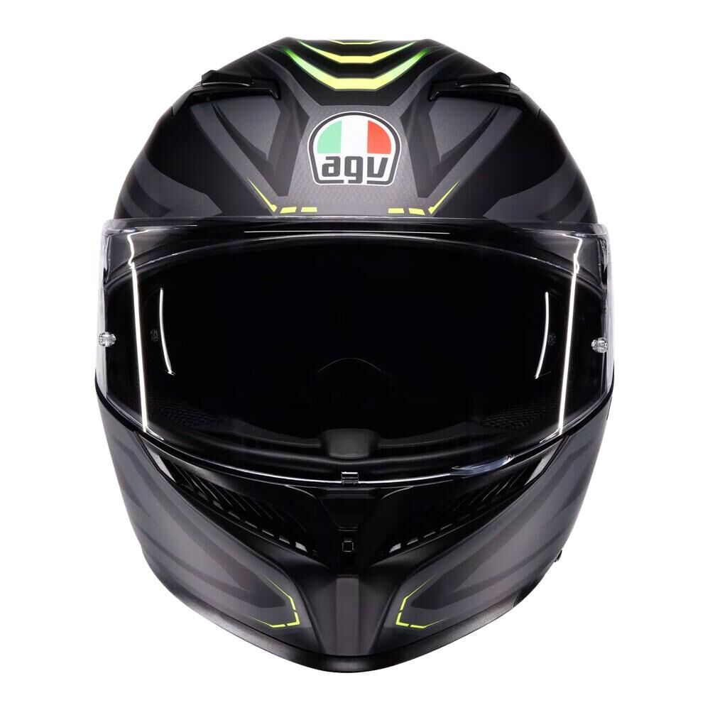 AGV K3 - SYTH MATT BLACK/YELLOW FLUO