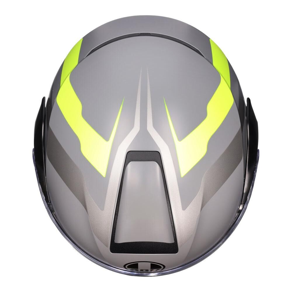 AGV STREETMODULAR - RESIA MATT GREY/BLACK/YELLOW