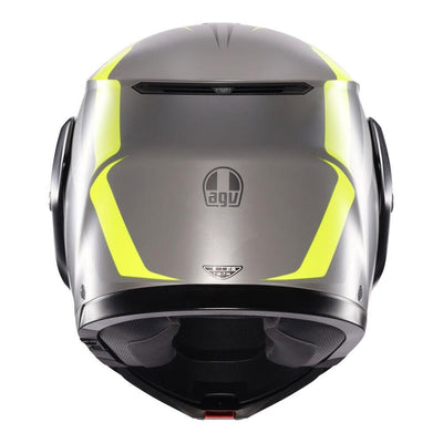 AGV STREETMODULAR - RESIA MATT GREY/BLACK/YELLOW